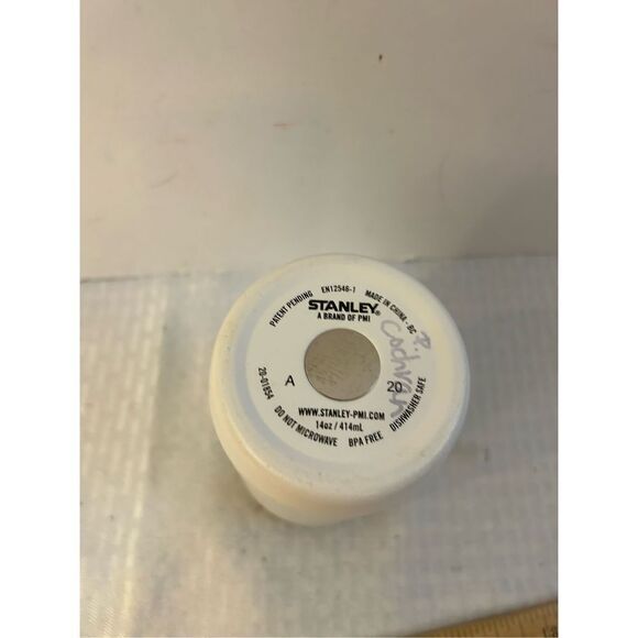 Stanley white thermos 14oz (some scuffs) - Picture 4 of 6